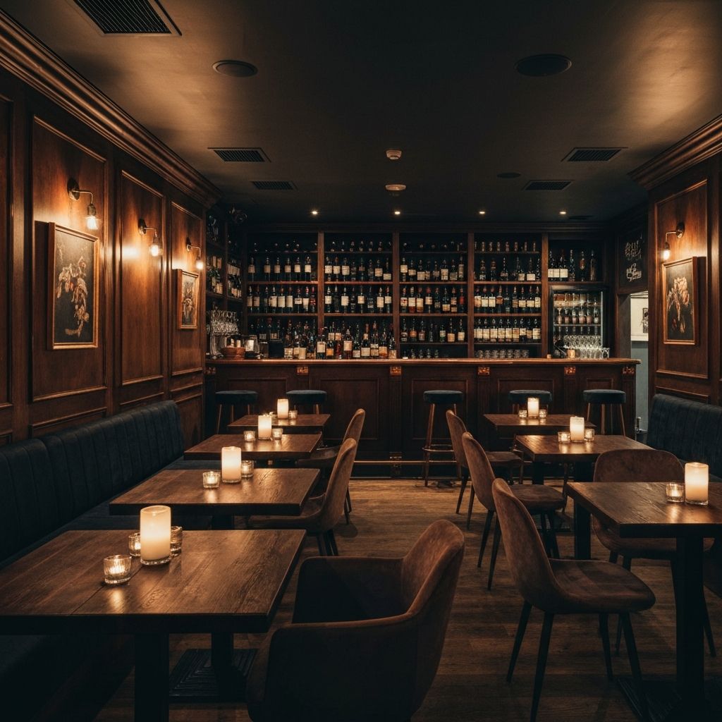 A Zarándokház belső tere